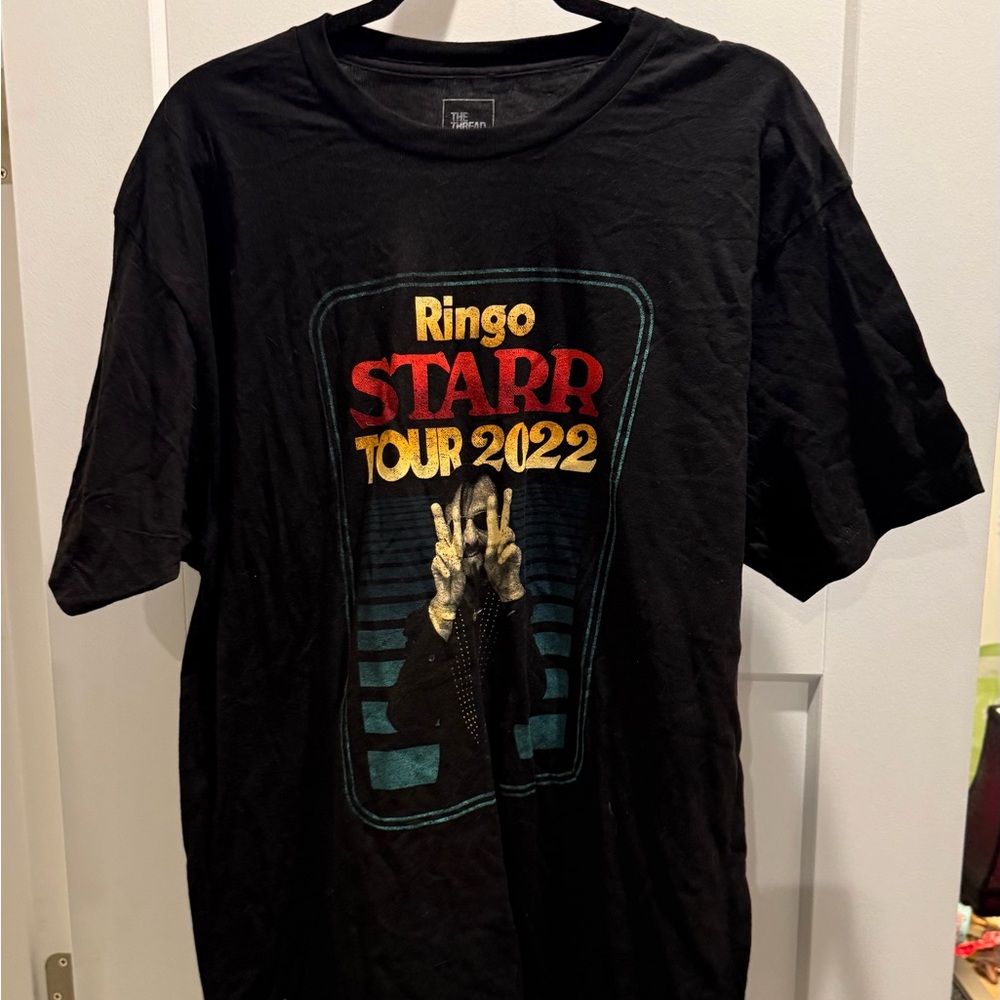 Ringo Starr Tour 2022 Black T-Shirt